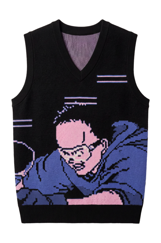 Akira Tetsuo Ride Knit Vest