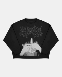 LAIN CRYING SWEATER