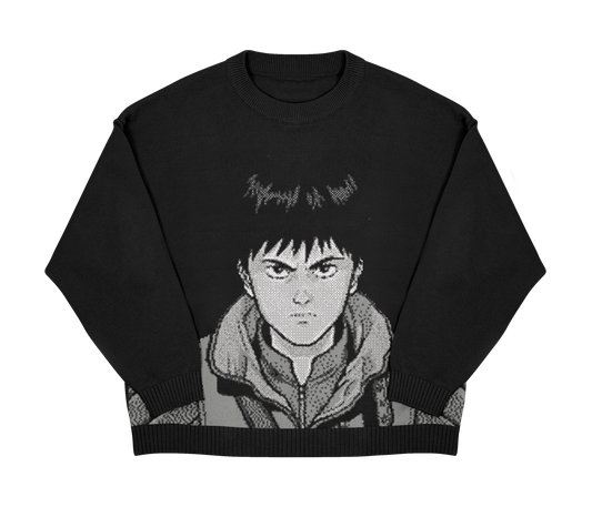 Akira Manga Kaneda Sweater (White/Black)