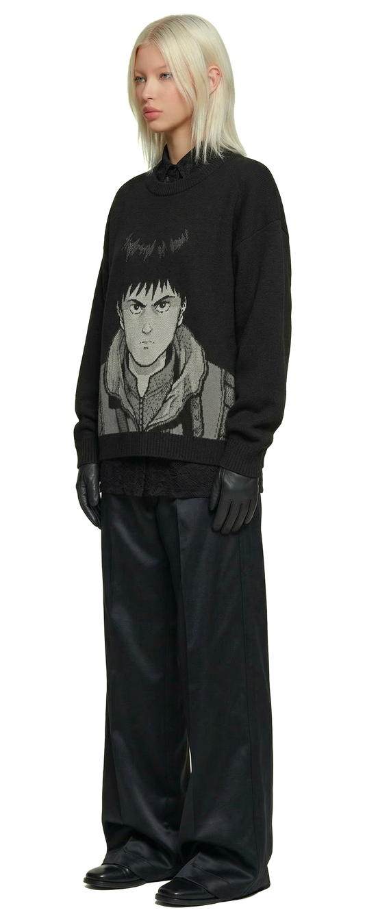 Akira Manga Kaneda Sweater (White/Black)