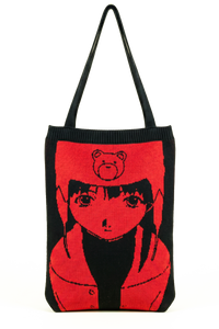 Serial Experiments Lain Tote (Red/Black)