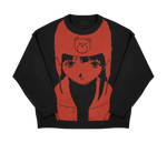 Serial Experiments Lain Intro Sweater (Red)