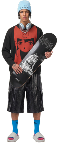 Serial Experiments Lain Wired Skateboard