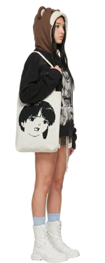 Serial Experiments Lain Tote (Black/White)