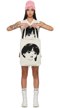 Serial Experiments Lain Tote (Black/White)