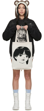 Serial Experiments Lain Tote (Black/White)
