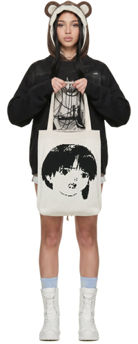 Serial Experiments Lain Tote (Black/White)