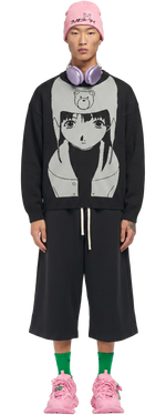 Serial Experiments Lain Intro Sweater (Gray)