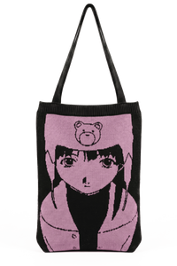 Serial Experiments Lain Tote (Lilac/Black)