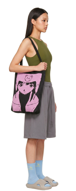 Serial Experiments Lain Tote (Lilac/Black)