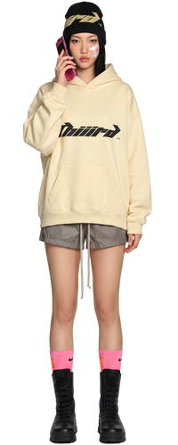 thiiird logo hoodie (canary)