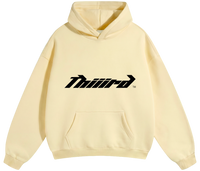 thiiird logo hoodie (canary)
