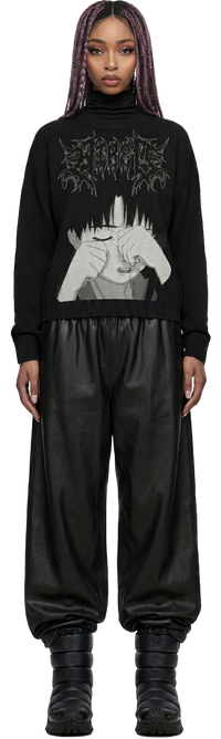 LAIN CRYING SWEATER