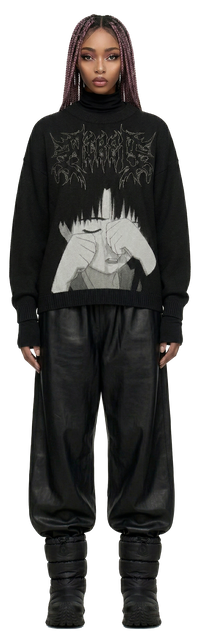 LAIN CRYING SWEATER