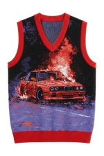WWIII sweater vest (red)